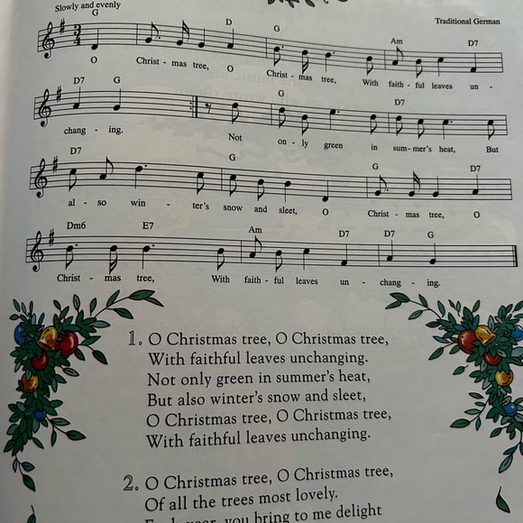 The Real Mother Goose Book of Christmas Carols by Laurence Schorsch (1994) - Picture 6 of 9
